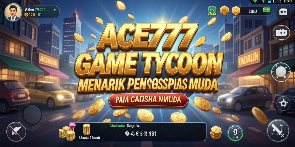 Menampilkan gameplay seru di dunia Tycoon ACE777.