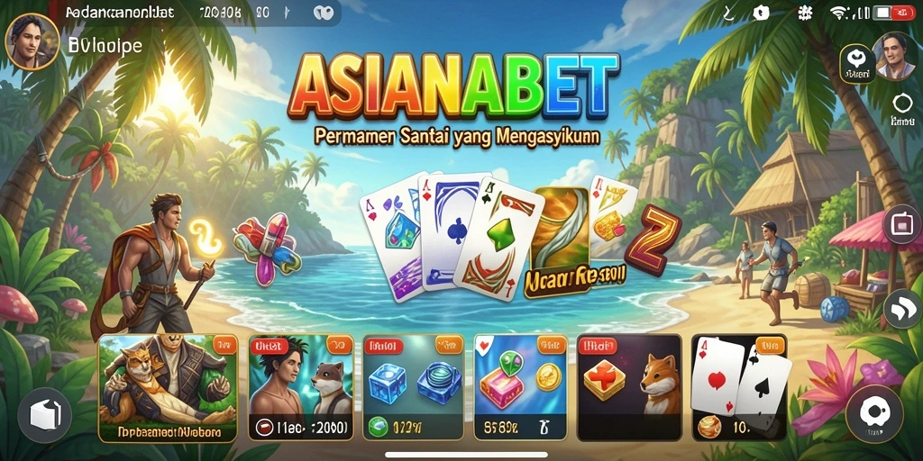 Gameplay ASIANABET menampilkan keseruan dan kreativitas.