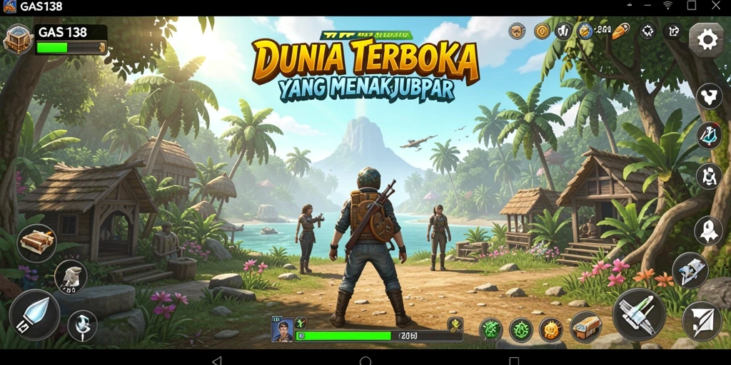 Gameplay menakjubkan dalam dunia terbuka penuh petualangan.