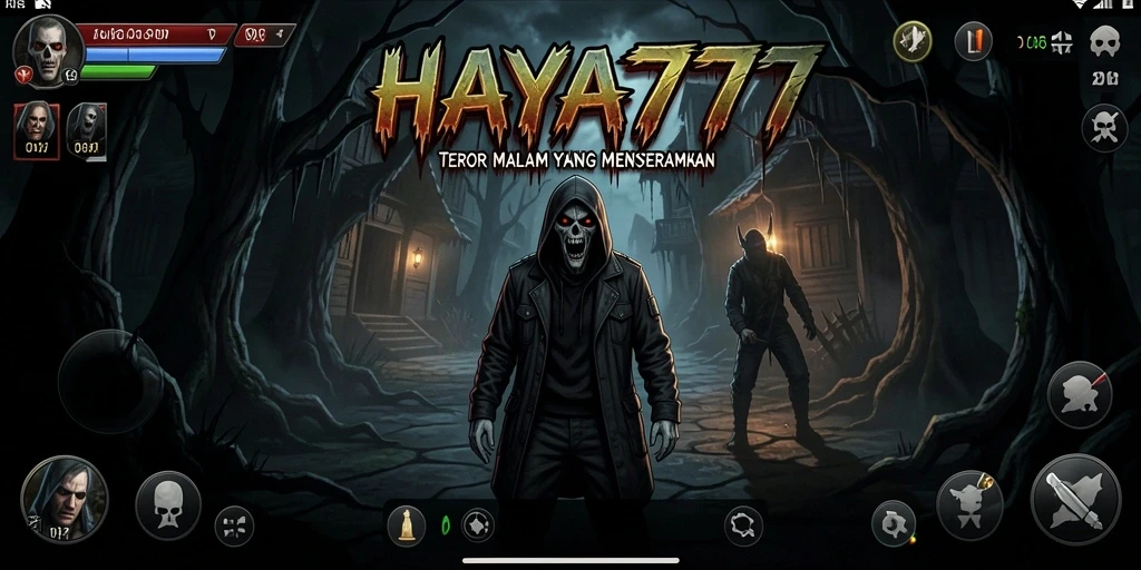 Gameplay HAYA777 yang menegangkan dan atmosfer menakutkan.