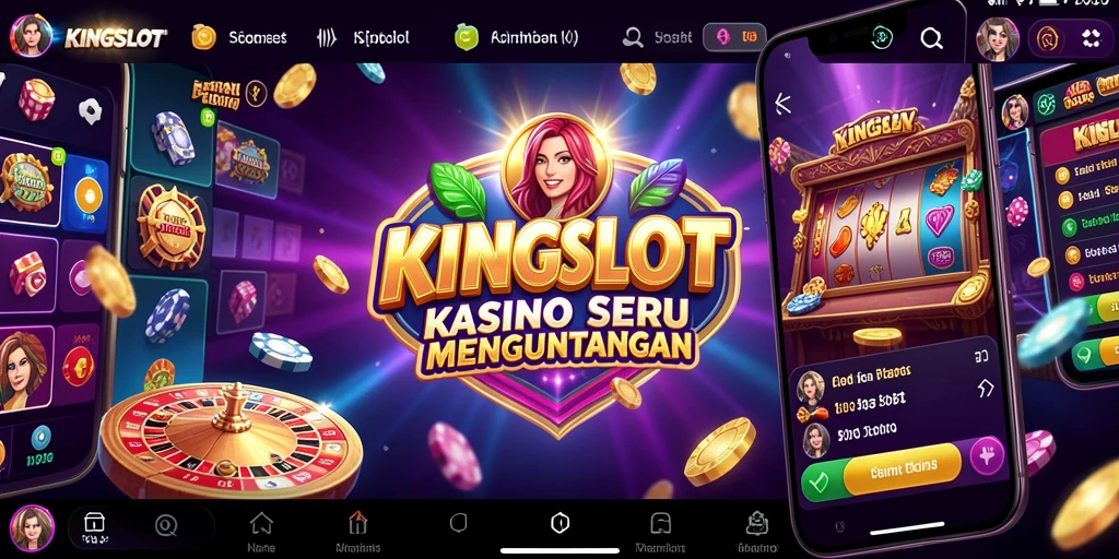 Screenshot gameplay KINGSLOT yang menampilkan pengalaman kasino yang mendebarkan.