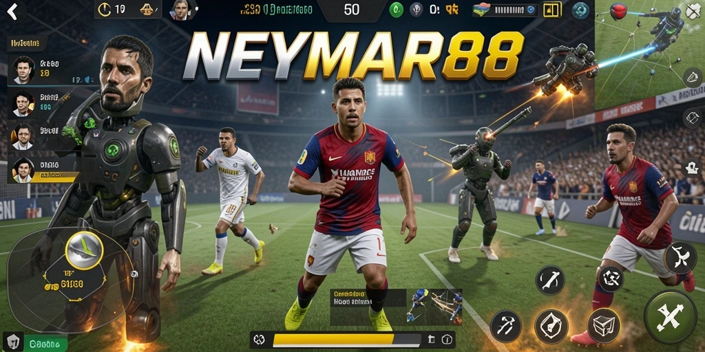 Tampilan gameplay strategis di NEYMAR88 yang memukau dan menarik.