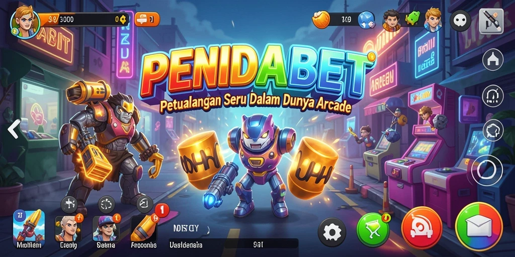 Tangkapan layar utama dari gameplay seru PENIDABET.