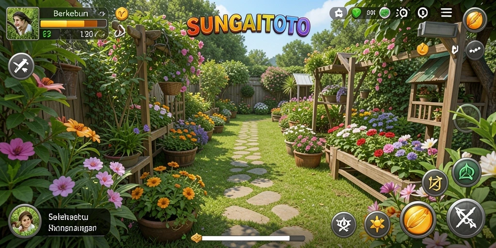 Tampilan gameplay SUNGAITOTO yang menyenangkan dan interaktif.