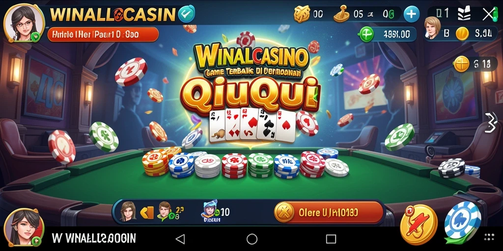 Gameplay seru QiuQiu di WINALLCASINO.