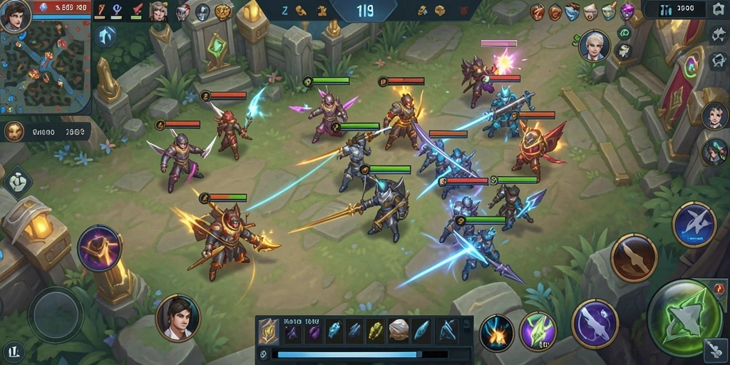 Tampilan gameplay ZK9 yang menantang dan penuh strategi.